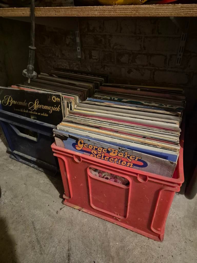 Diverse muziekplaten, Ophalen