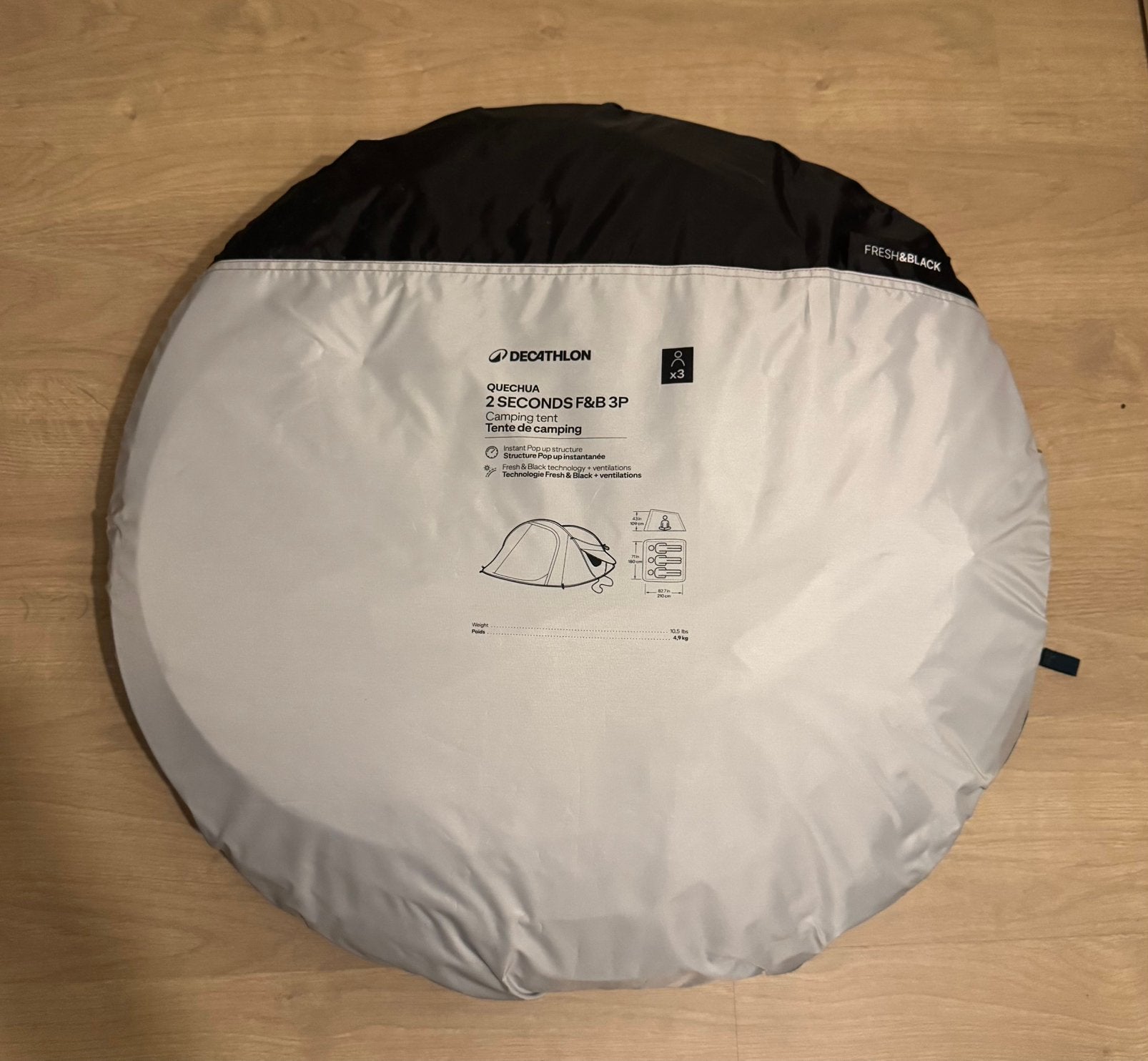 Quechua tent, Ophalen, Nieuw