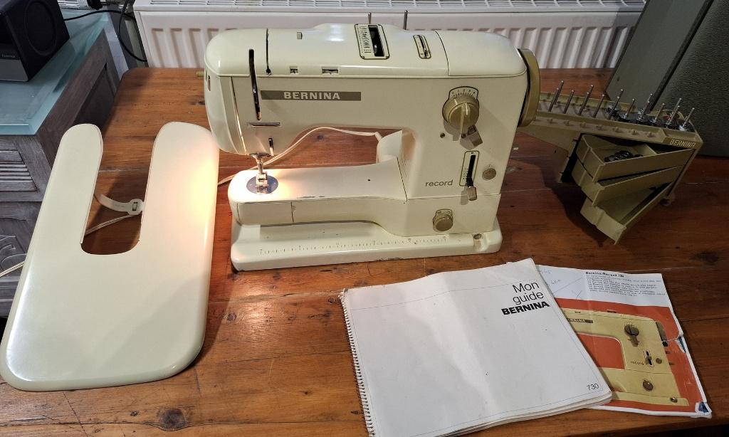 machine a coudre Bernina Record 730 (1965), Enlèvement, Utilisé, Machine à coudre, Bernina