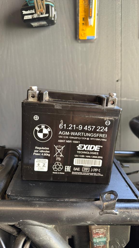 12v 12Ah batterij motorfiets/boot, Ophalen, Gebruikt, BMW