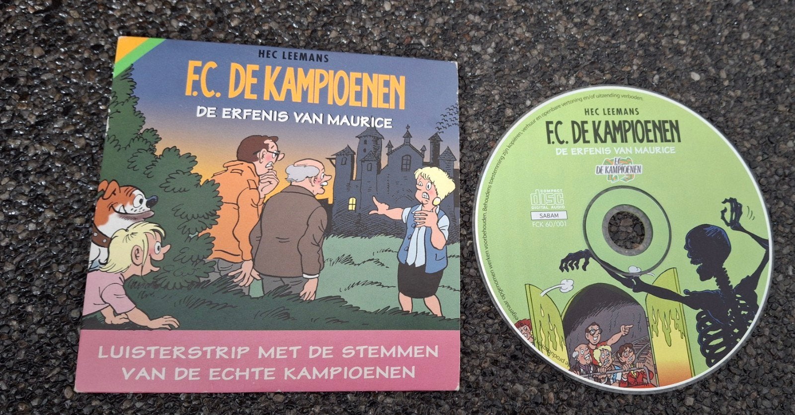 CD luisterstrip FC De Kampioenen De erfenis van Marcel, Ophalen of Verzenden, Zo goed als nieuw, Overige genres