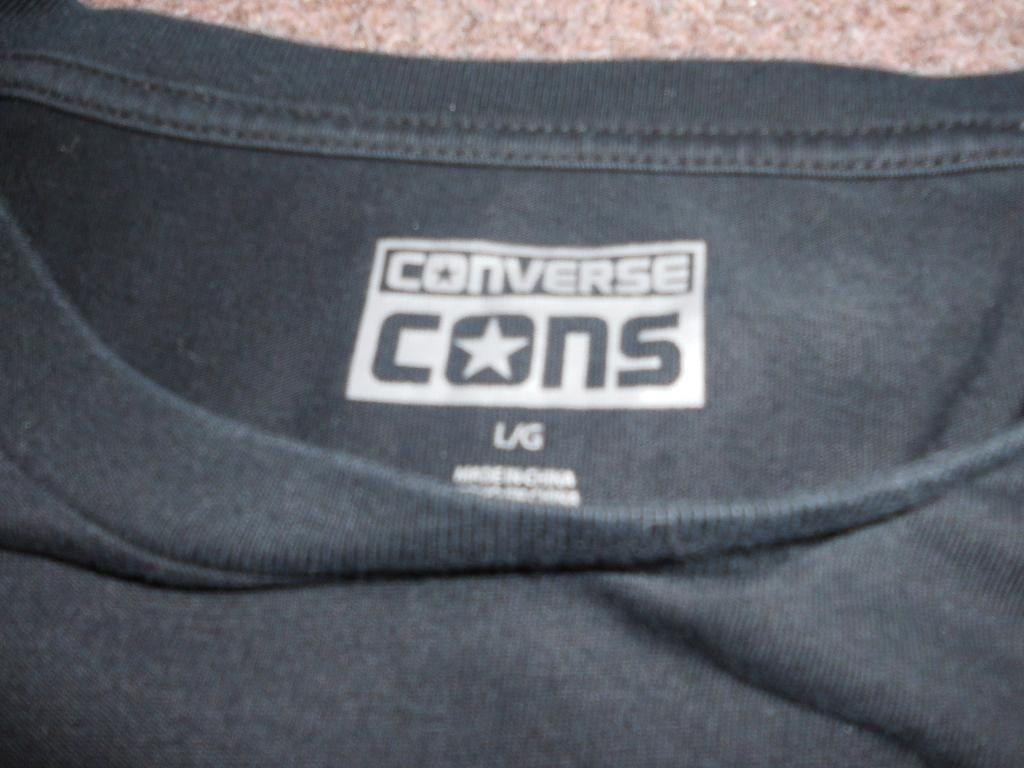 thirt converse, Ophalen, Nieuw, Zwart, Converse all stars