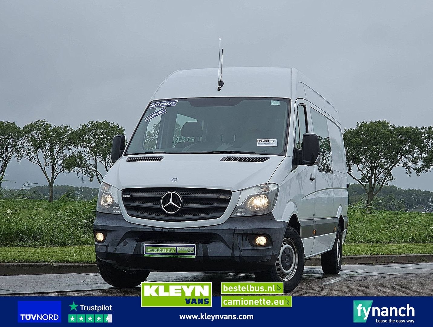 Mercedes-Benz SPRINTER 310 dc ac aut EURO6, Auto's, Bestelwagens en Lichte vracht, Bedrijf, ABS, Airconditioning, Centrale vergrendeling