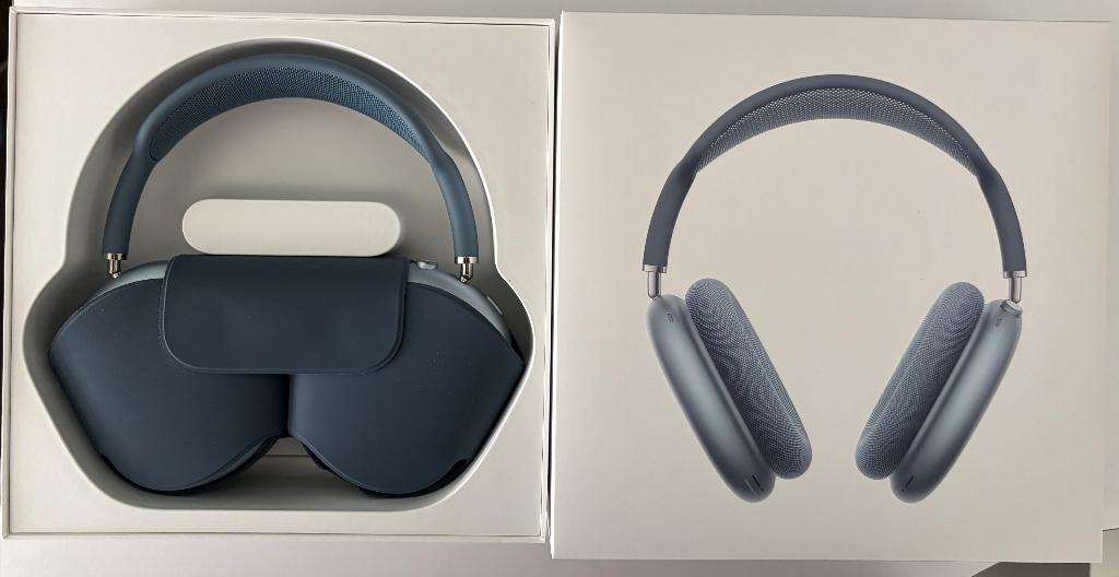 Apple AirPods Max BLEU, USB-C, sous la garantie, TV, Hi-fi & Vidéo, Casques audio, Autres marques, Supra-aural, Enlèvement, Comme neuf