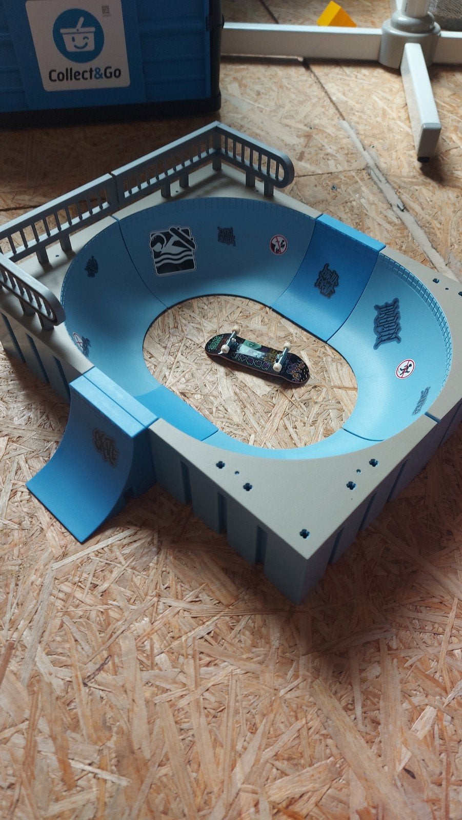 Skatepark, Enlèvement ou Envoi
