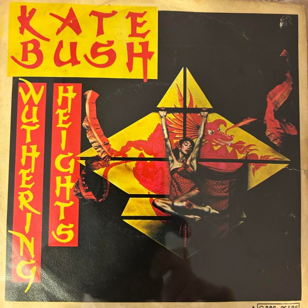 Kate Bush - Wuthering heights - kite 1978 ( 7” vinyl ), Enlèvement ou Envoi, Utilisé