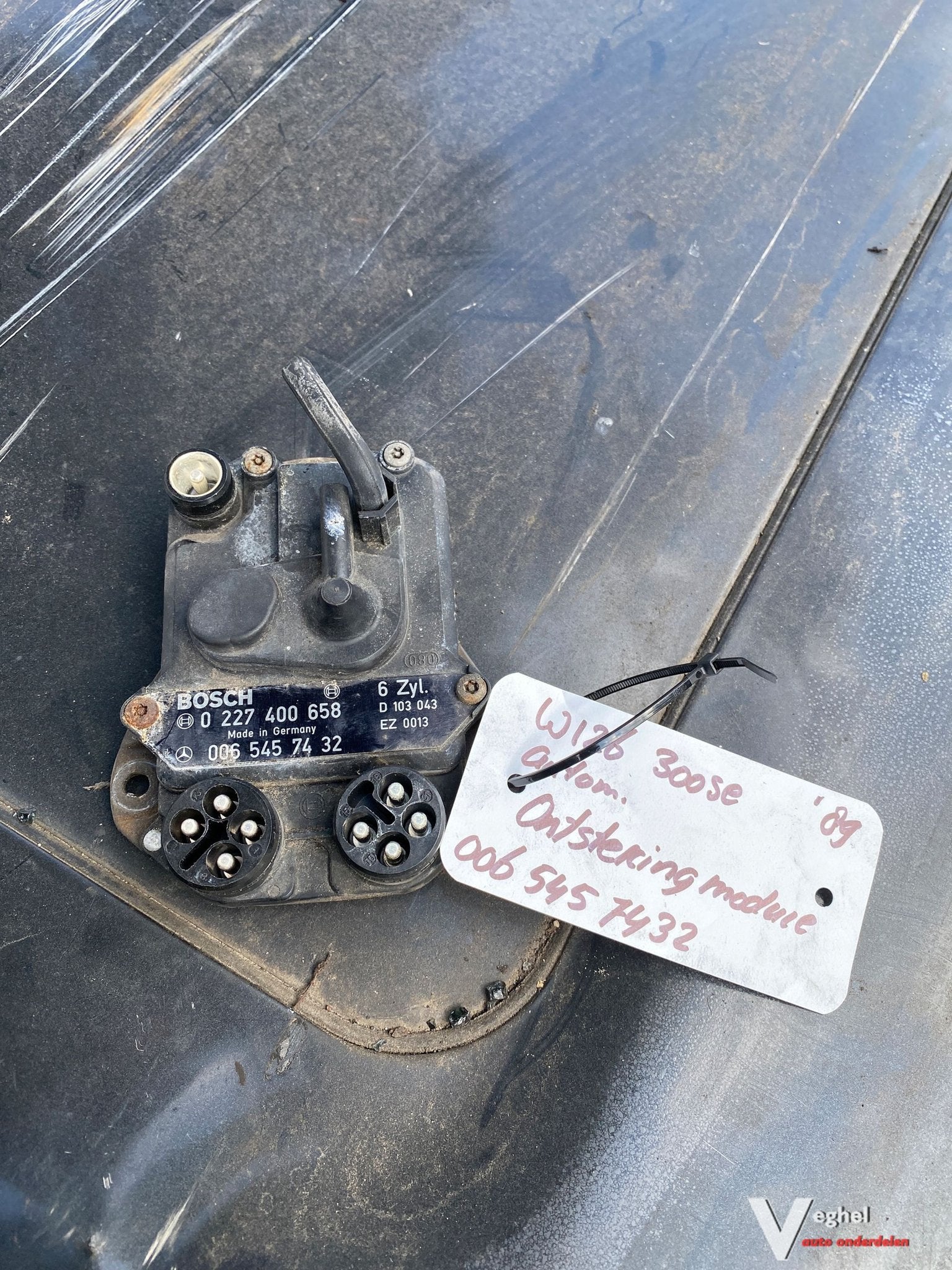 Mercedes W126 1989  2300075  ontsteking module 006 545 7432, Gebruikt, -, -, Ophalen of Verzenden