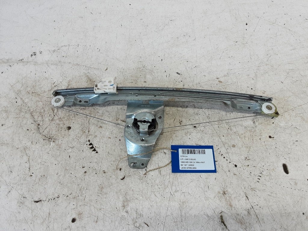 MECANISME VITRE ARRIÈRE DROIT C4 Grand Picasso (UA), Utilisé, Citroën