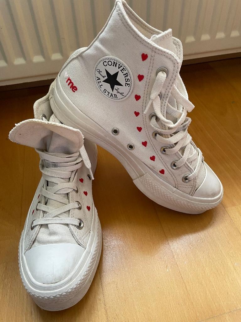 Converse Allstars maat 38, Ophalen, VANS /ALL-STAR Converse, Wit, Zo goed als nieuw
