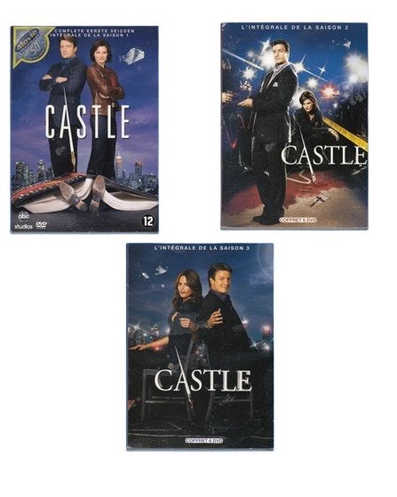 Lot Coffrets DVD Castle : Saisons 1, 2 et 3, Enlèvement ou Envoi, Utilisé