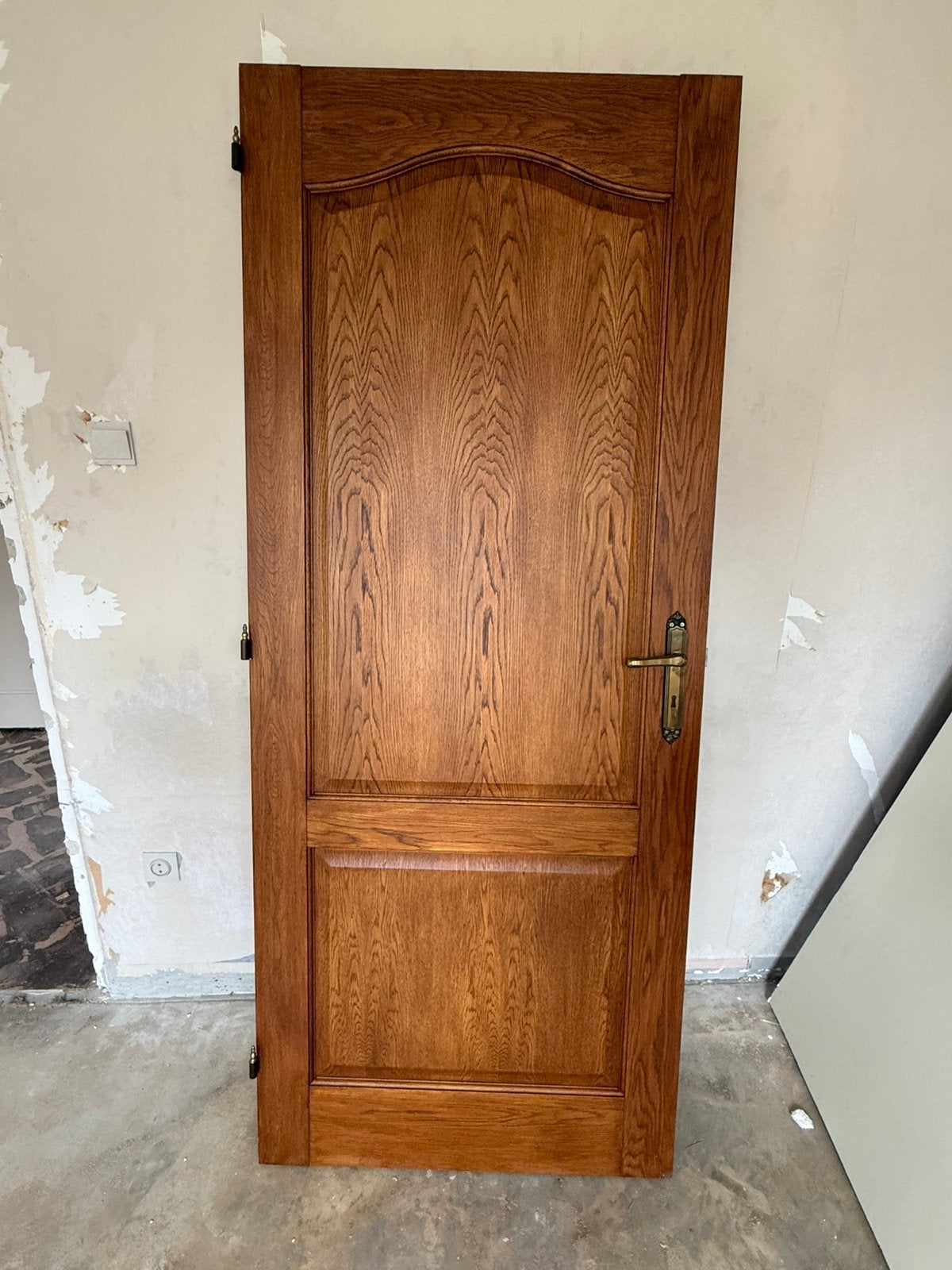 2 x porte intérieure en bois, Bricolage & Construction, Enlèvement, Utilisé, Bois, Porte intérieure