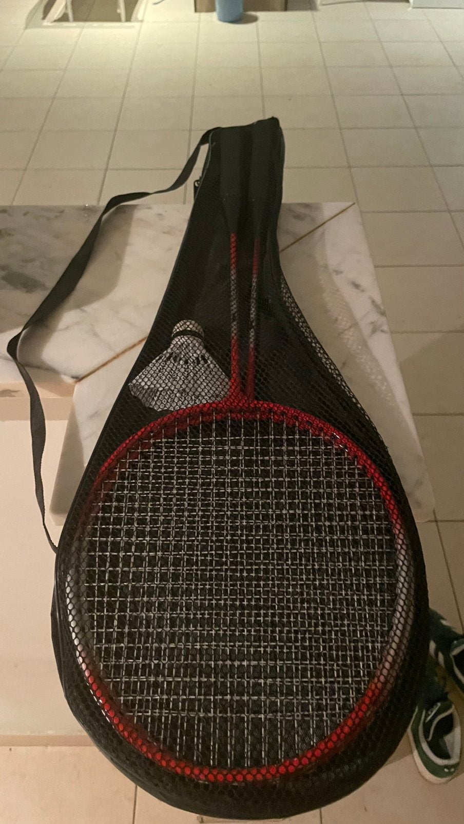 Badminton set, Sports & Fitness, Enlèvement, Comme neuf