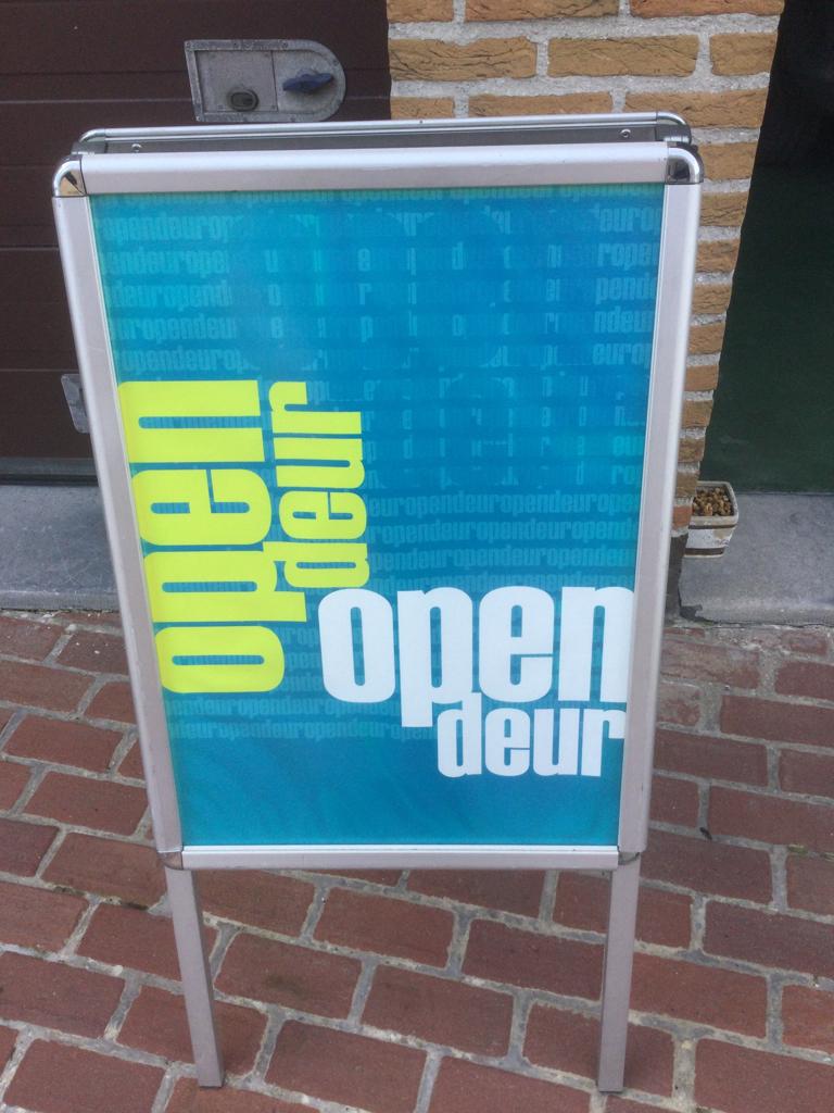 Stoepbord, Ophalen, Gebruikt