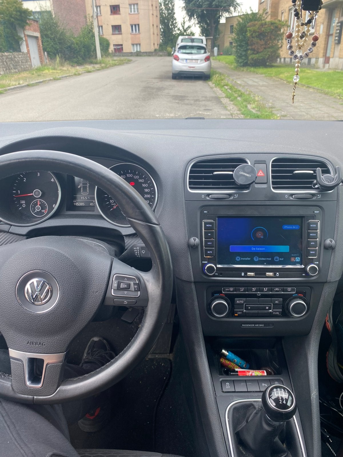 Autoradio vw CarPlay Bluetooth touran tiguan polo golf 6, Enlèvement, Neuf
