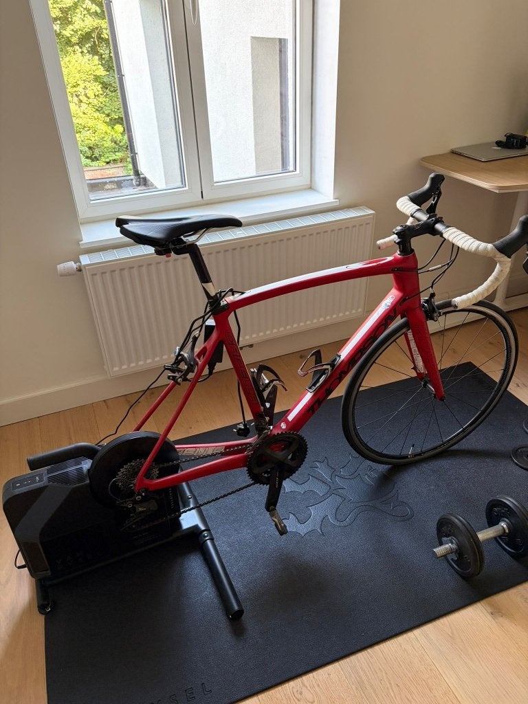Pack intérieur : Vélo + Van Rysel D900 Smart Trainer, Enlèvement, Utilisé, Autres types
