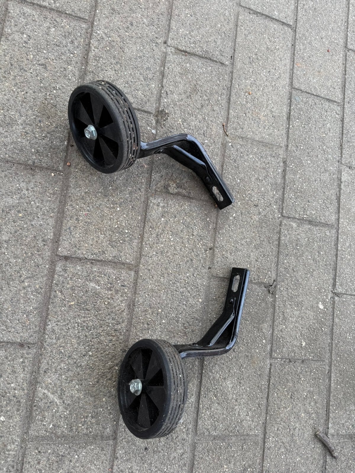 Zijwieltjes om te leren fietsen, Fietsen en Brommers, Ophalen, Zo goed als nieuw