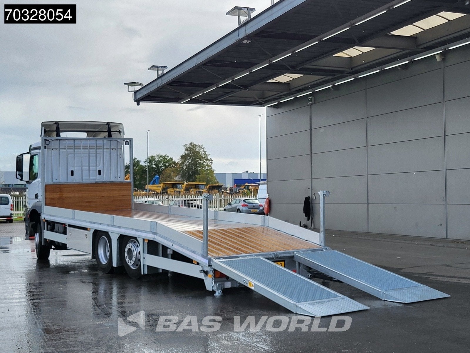 Mercedes Antos 2735 6X2 Machine transporter Oprijwagen Hydra, Automaat, Cruise Control, Euro 6, 257 kW