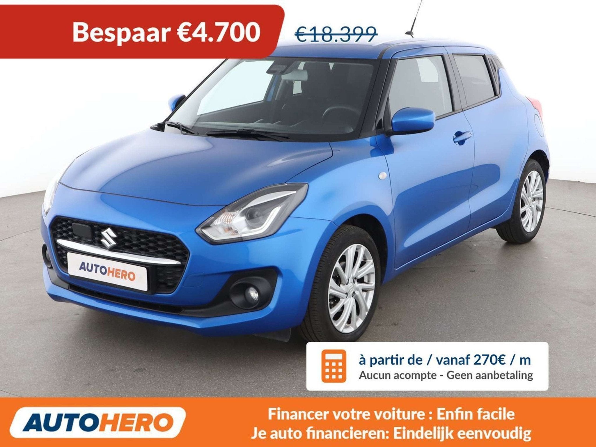 Suzuki Swift 1.2 DualJet Mild-Hybrid Comfort+, Autos, 1197 cm³, Achat, Euro 6, https://public.car-pass.be/vhr/5e94edef-d4af-43c6-b3fd-fa758b4be5f7