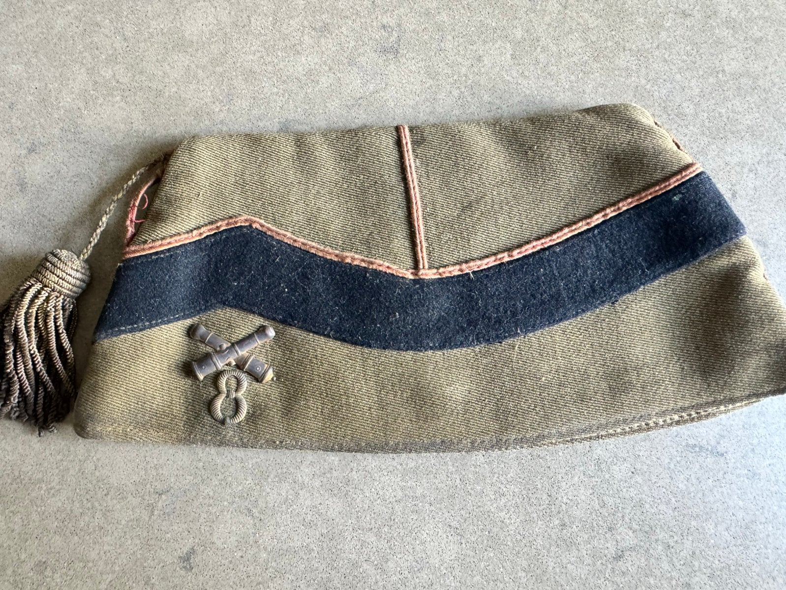 Artillerie ABL, Collections, Enlèvement ou Envoi, Armée de terre, Casque ou Béret