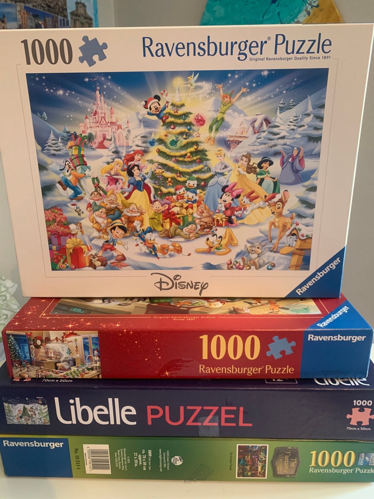 Puzzel kerstmis, Hobby en Vrije tijd, Ophalen, Zo goed als nieuw