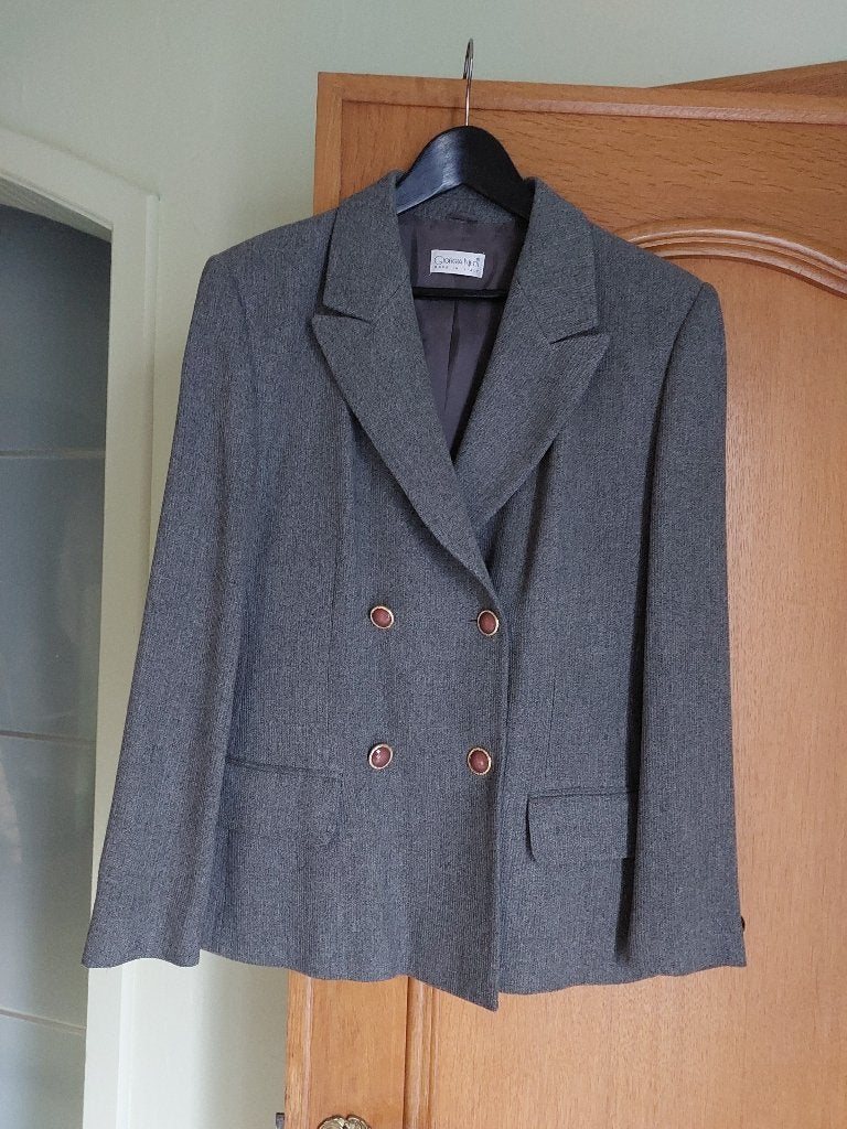 Blazer gris hiver - T38/40 - made in Italy - neuf!, Vêtements | Femmes, Neuf, Taille 38/40 (M), Gris, Giorgia netti