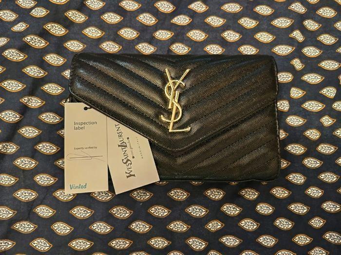 Sac Yves saint Laurent Cassandra matelassé noir, Handtassen en Accessoires, Portemonnees, Overige merken, Verzenden, Zwart, Nieuw