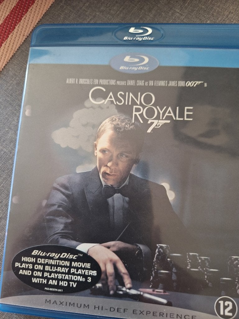 Casino Royale, James Bond, blu ray, ndl ond, Ophalen of Verzenden, Zo goed als nieuw