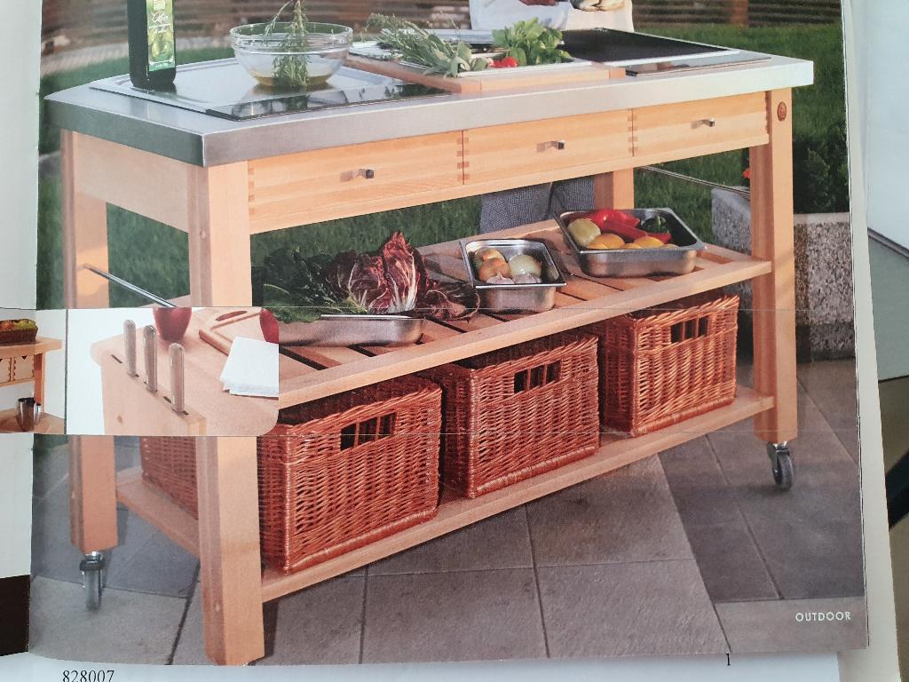 Buitenkeuken: Indu+  THE TROLLEY COLLECTION, Tuin en Terras, Ophalen