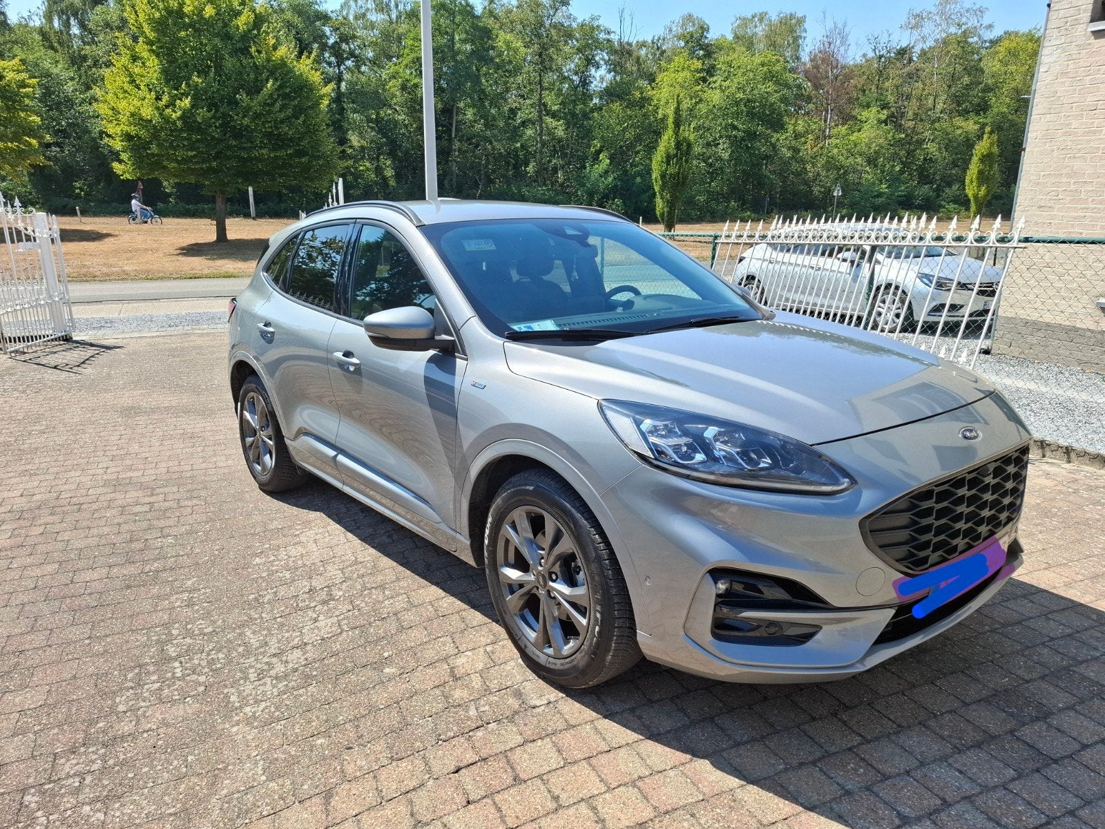 Ford kuga st-line x, Autos, Ford, Cuir, Argent ou Gris, Achat, Entretenue par le concessionnaire