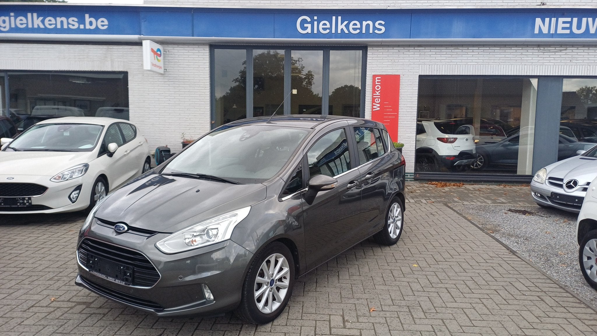 Ford B-MAX 1.0 Ecoboost /1jaar garantie, Autos, Argent ou Gris, Achat, 998 cm³, Entreprise