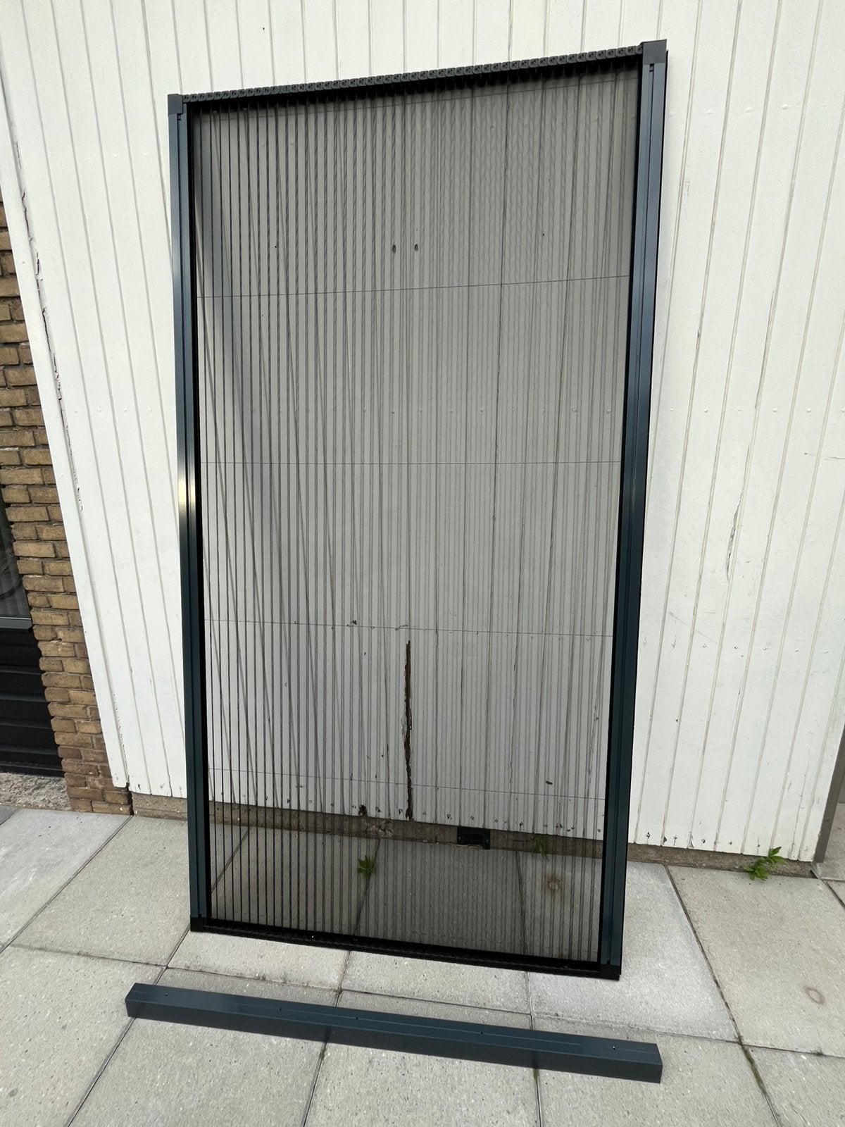 Porte moustiquaire plissée Luxaflex (neuve) 232x96, Bricolage & Construction, Enlèvement ou Envoi, Neuf, Porte moustiquaire