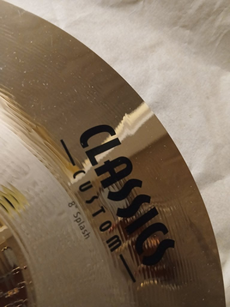 Cymbal MEINL Custom 8" Splash Nieuw !, Muziek en Instrumenten, Percussie, Ophalen of Verzenden, Nieuw, Melodische percussie