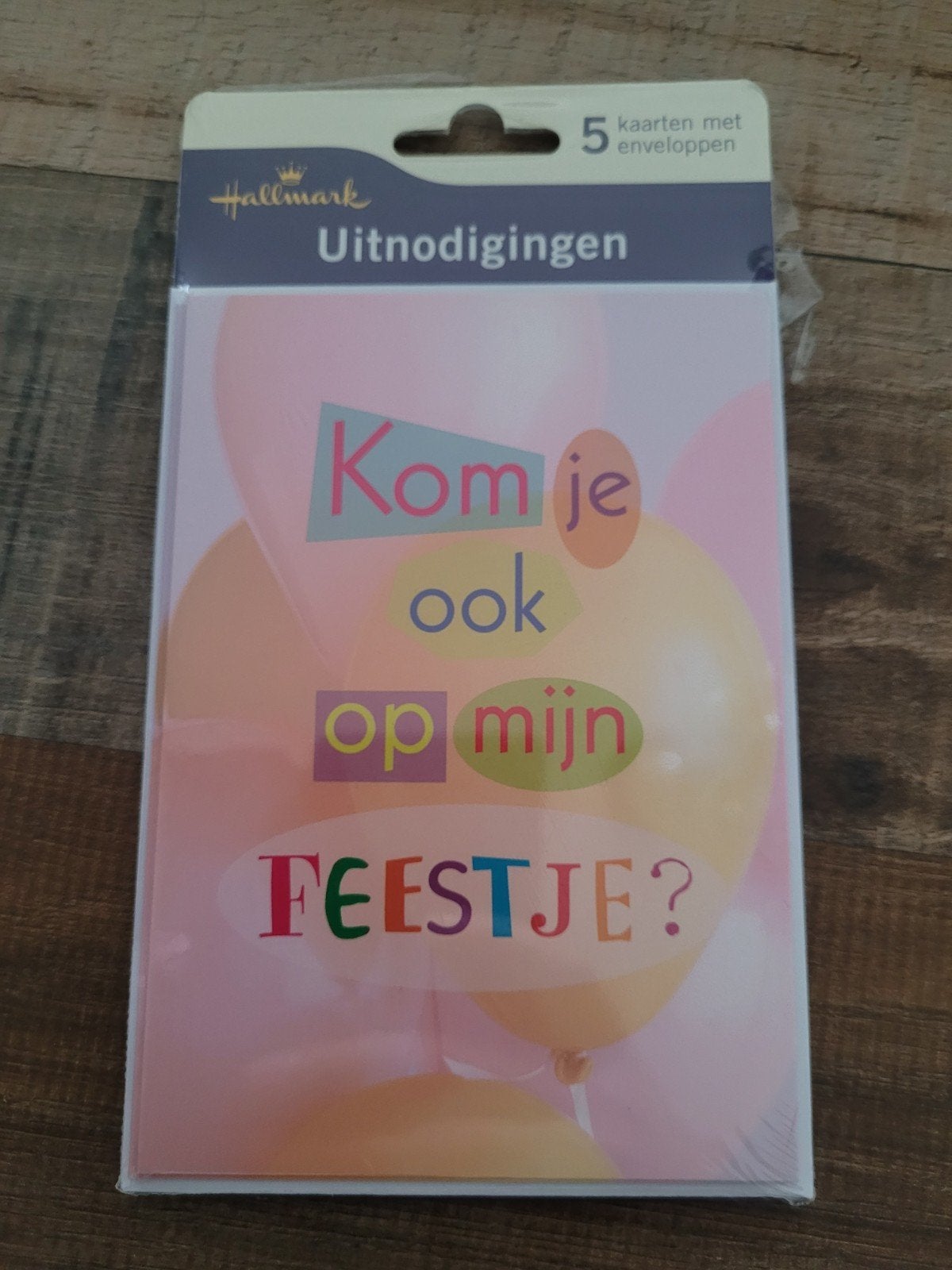 Uitnodigingen feestje, Ophalen of Verzenden