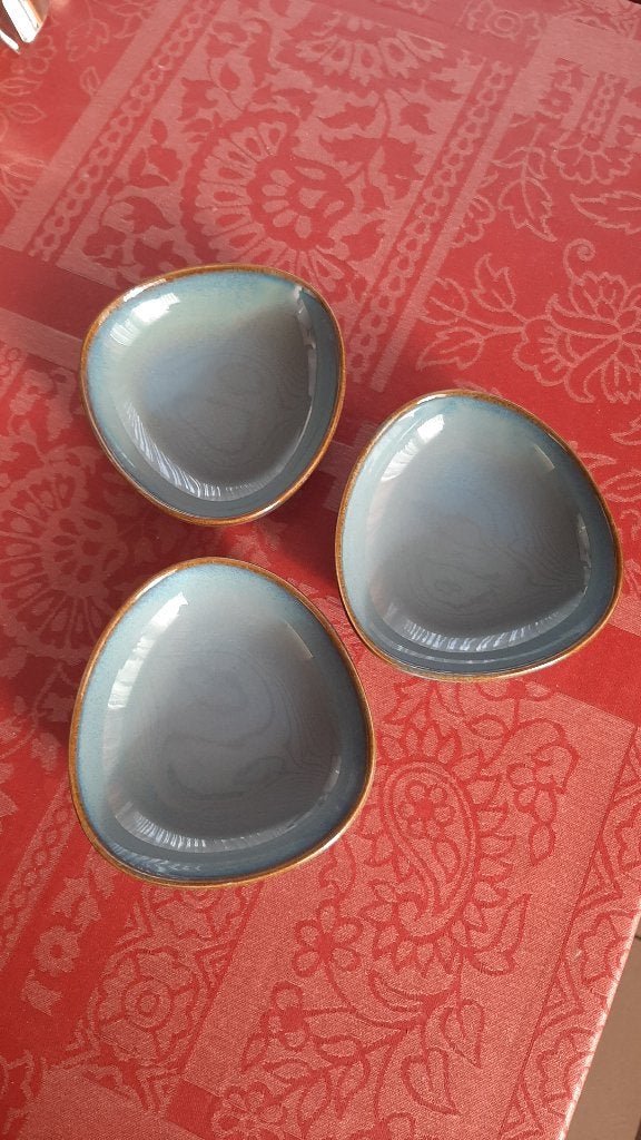 Lot de 3 ramequins / coupelles à sauce en céramique, Maison & Meubles, Cuisine | Vaisselle, Enlèvement, Comme neuf, Céramique