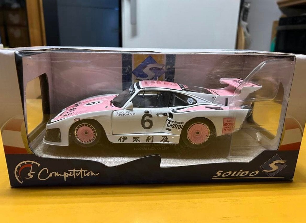 Porsche 935 solido, Hobby en Vrije tijd, Modelauto's | 1:18, Ophalen, Zo goed als nieuw, Solido