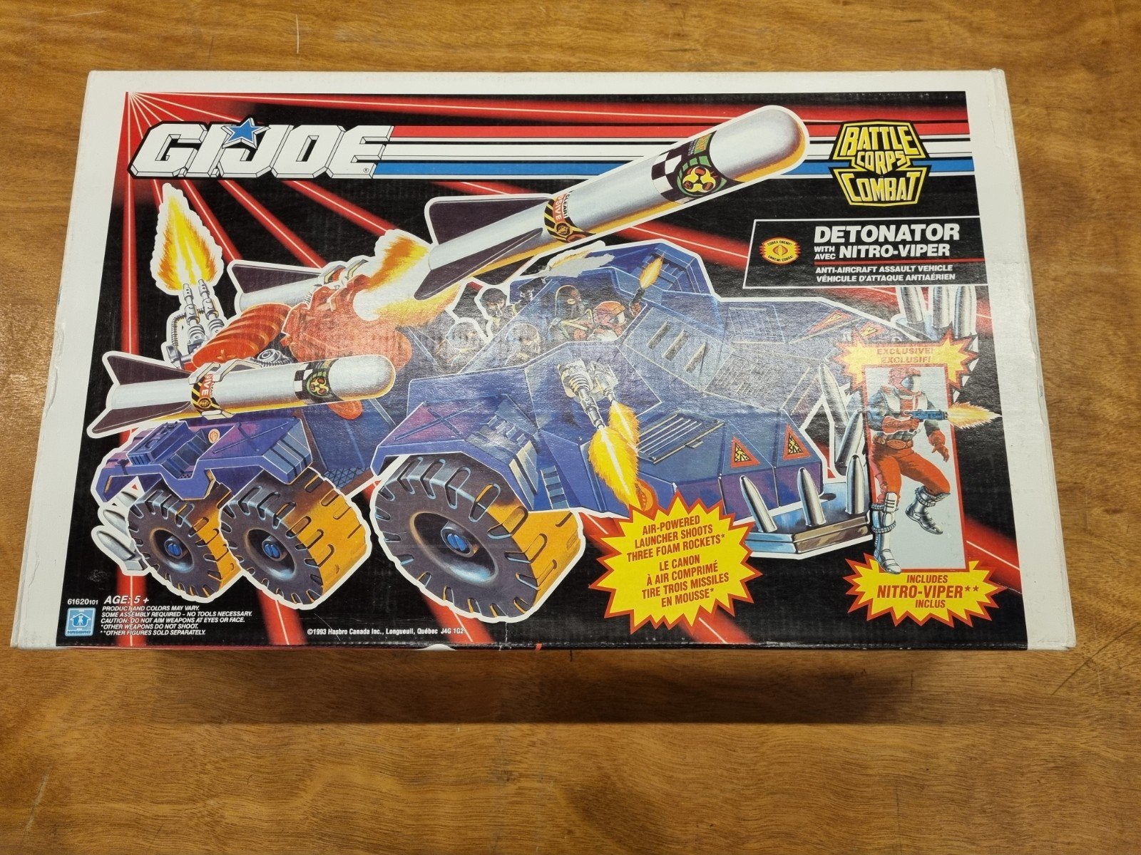 Gi Joe Gijoe Hasbro 1993 Detonator, Ophalen of Verzenden