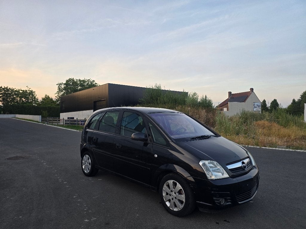 Opel Meriva 1.7cdti - 218 000km - 04/2009, Auto's, Voorwielaandrijving, 4 deurs, Stof, Zwart