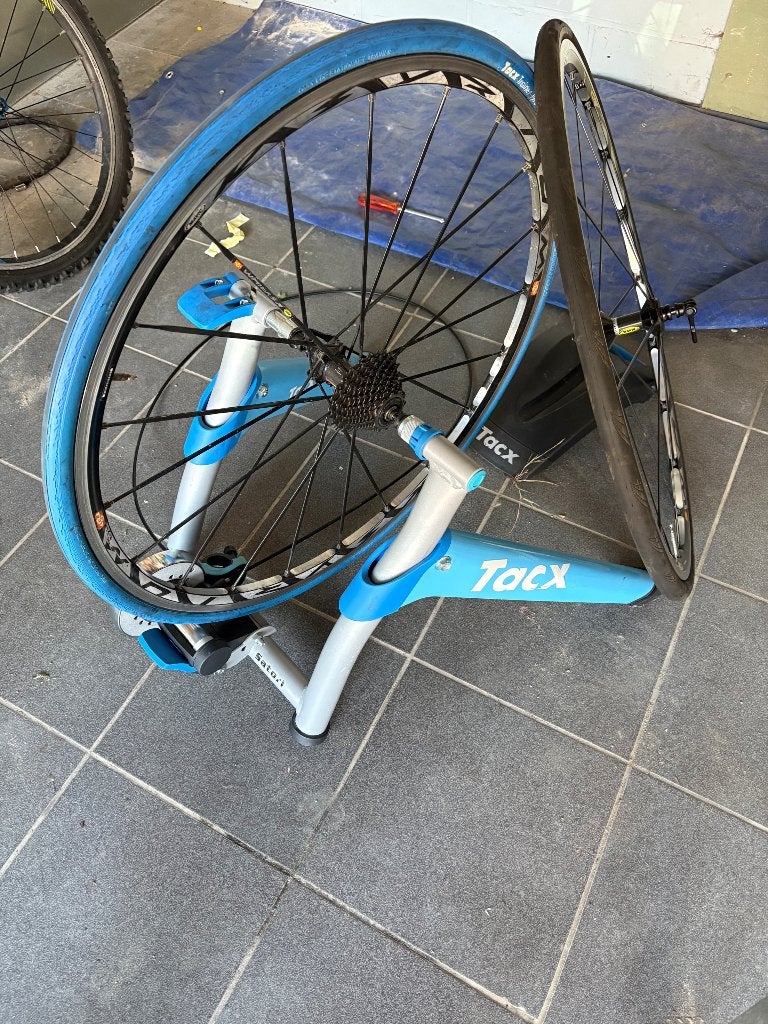 Home traîner tacx, Sports & Fitness, Cyclisme, Enlèvement, Utilisé, Autres types