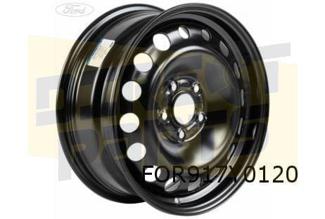 Ford Transit Connect velg staal (6.5J x 16") (zwart) (11/13-, Autos : Pièces & Accessoires, Pneus & Jantes, Neuf, -, Véhicule de tourisme