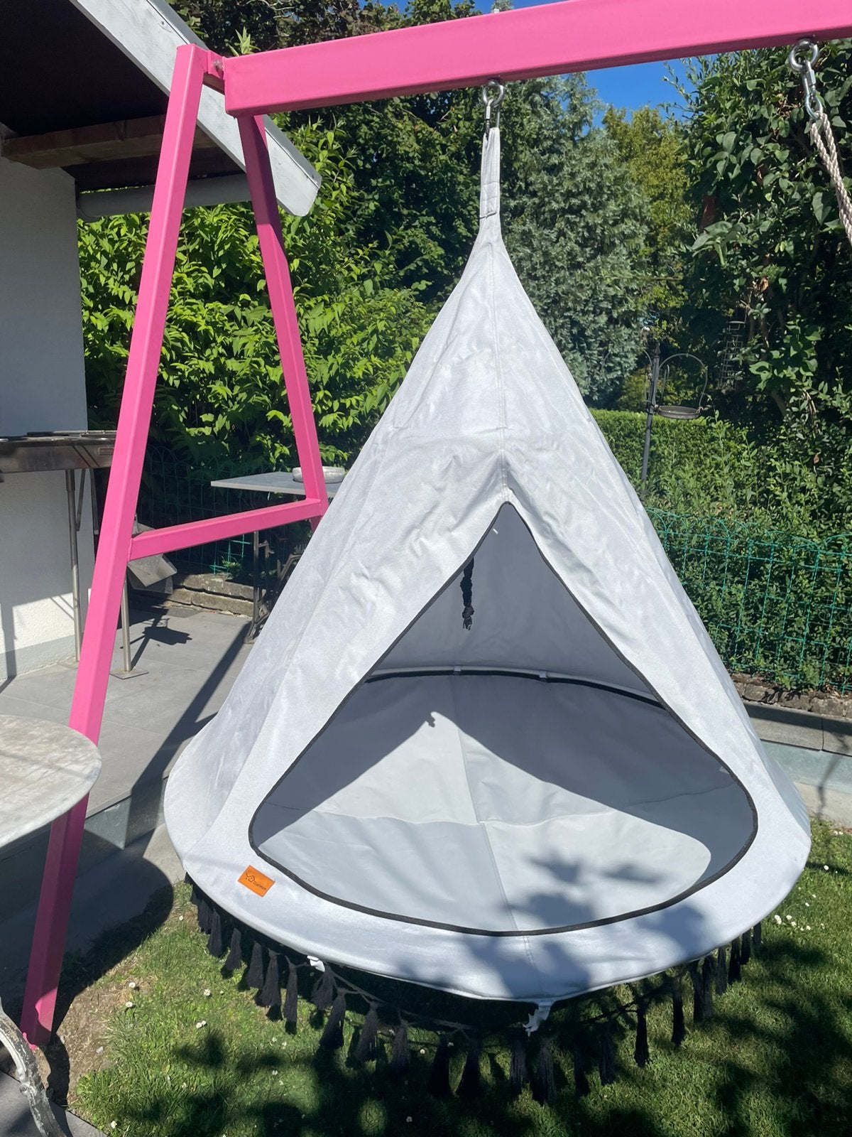 Balancoire hamac nid d’oiseaux, Enlèvement, Utilisé