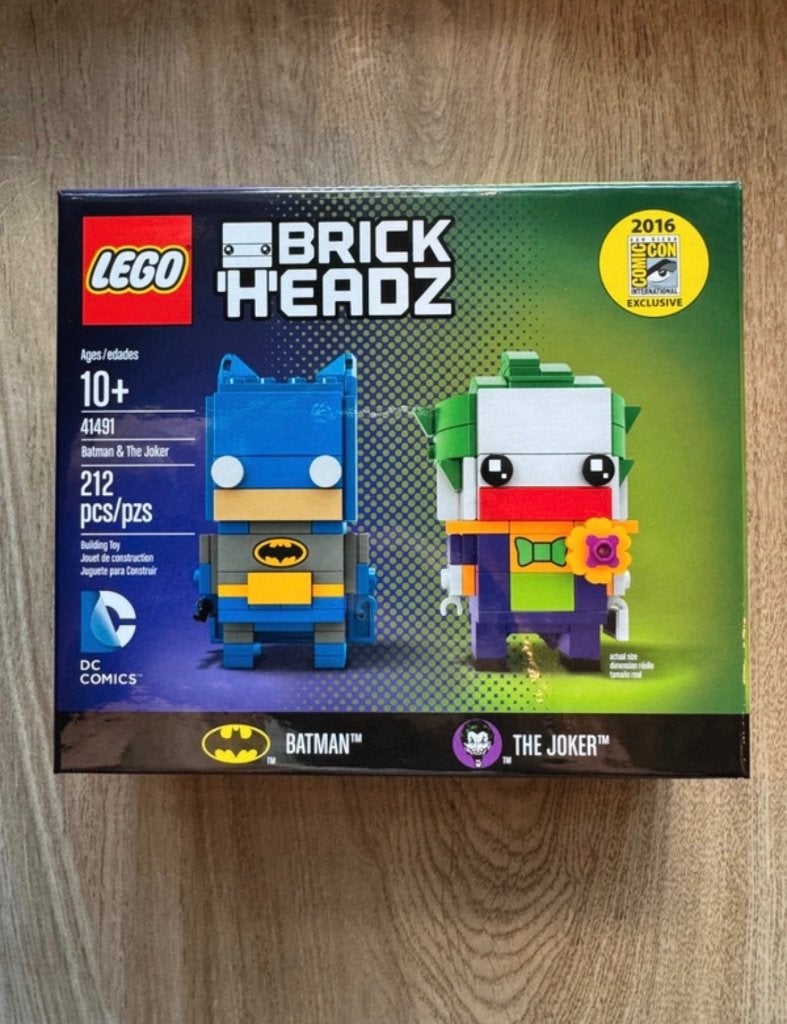 Lego set Brickheadz 41491 - Batman en de Joker, Ophalen, Compleet, BrickHeadz, Lego