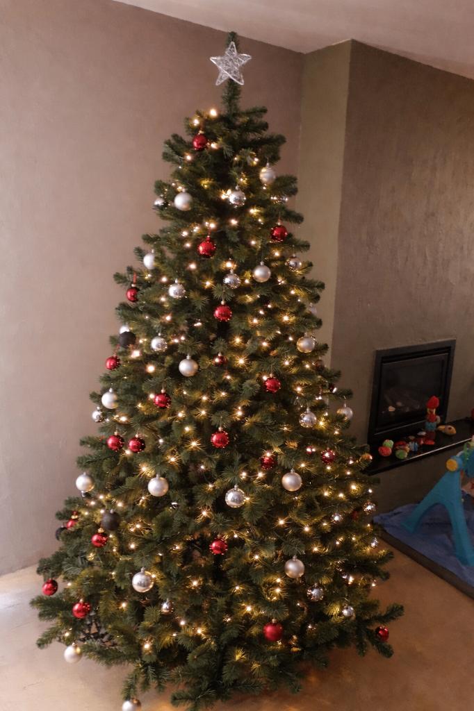 Kerstboom +/- 200cm, Diversen, Kerst, Ophalen, Gebruikt