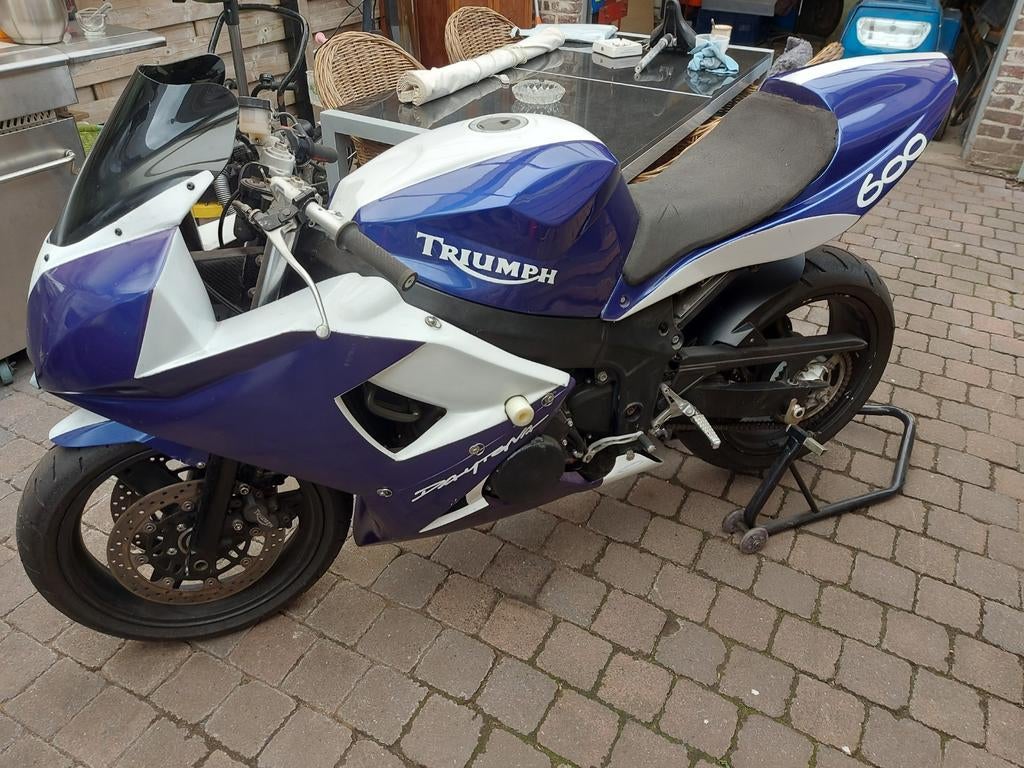 Triumph daytona 600 4 cilinder, Motoren, Particulier