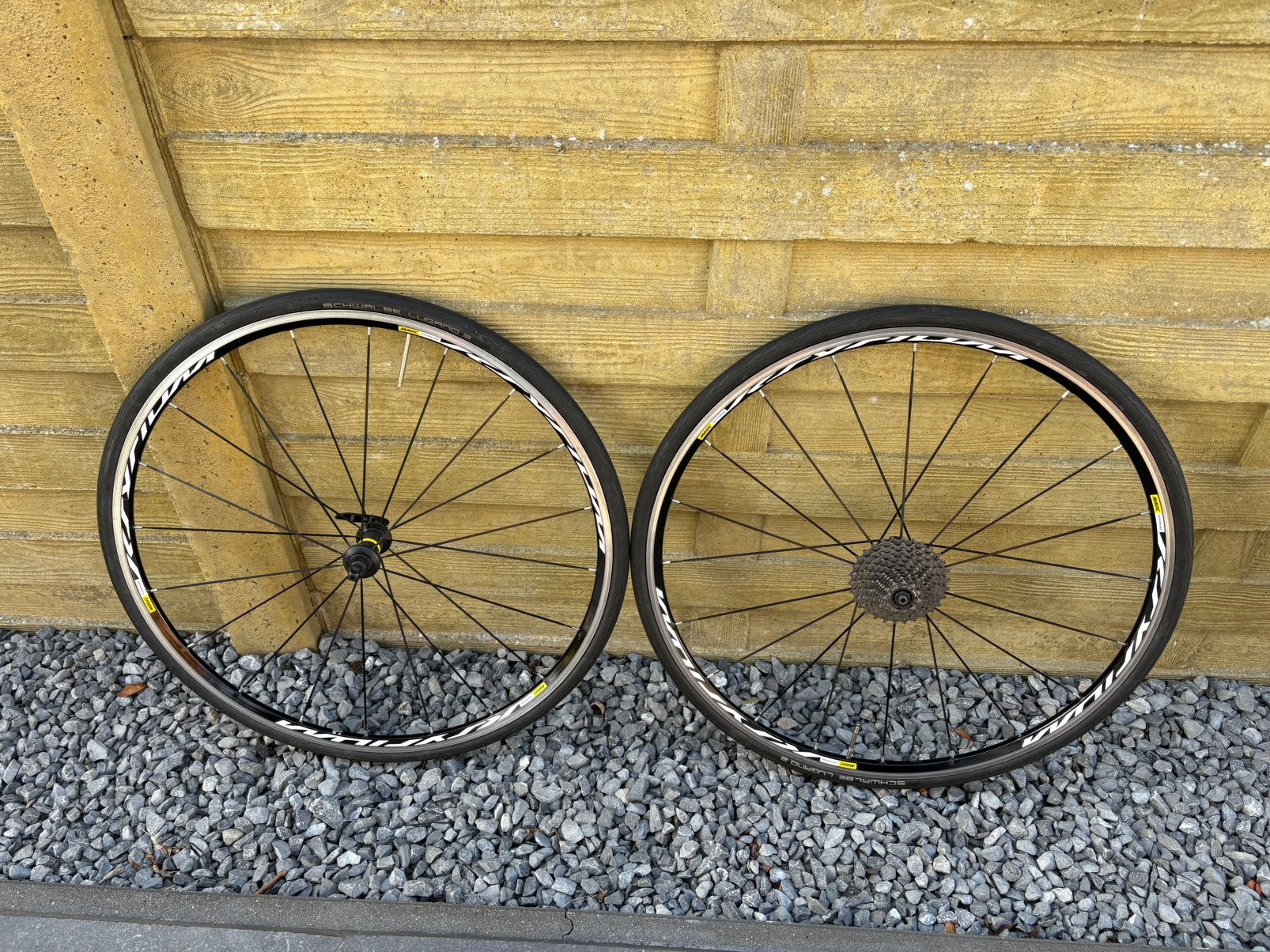 Mavic Ksyrium Racefiets Wielen, Wiel, Ophalen of Verzenden, Zo goed als nieuw, Aluminium