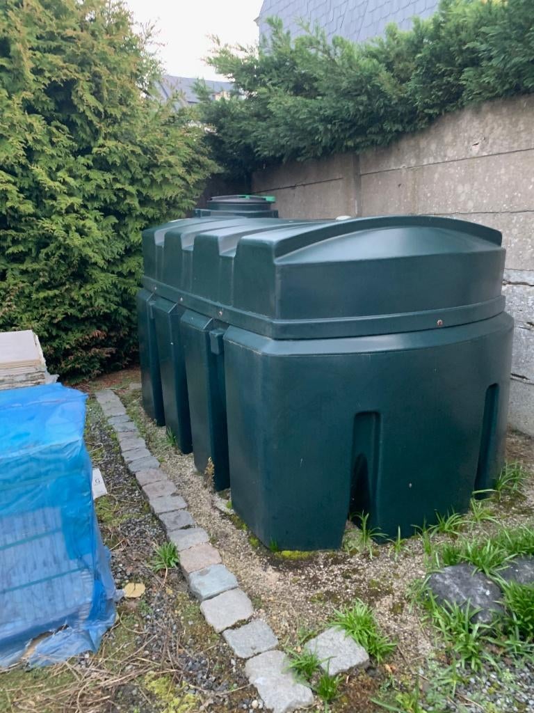 Dubbelwanidge mazouttank Kingspan - 2500L, Ophalen, Gebruikt