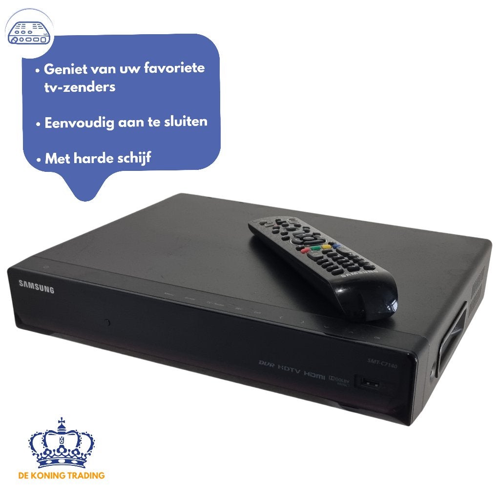 Samsung SMT-C7140 | Decoder | Humax | Harde Schijf 320 GB, Verzenden, Gebruikt, Harddiskrecorder