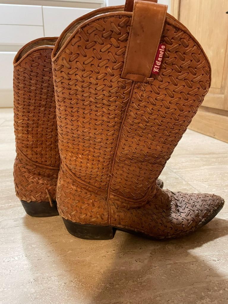 Western boot, El Canelo, maat 43, Vêtements | Hommes, Chaussures, Bottes, Enlèvement ou Envoi, El Canelo, Brun