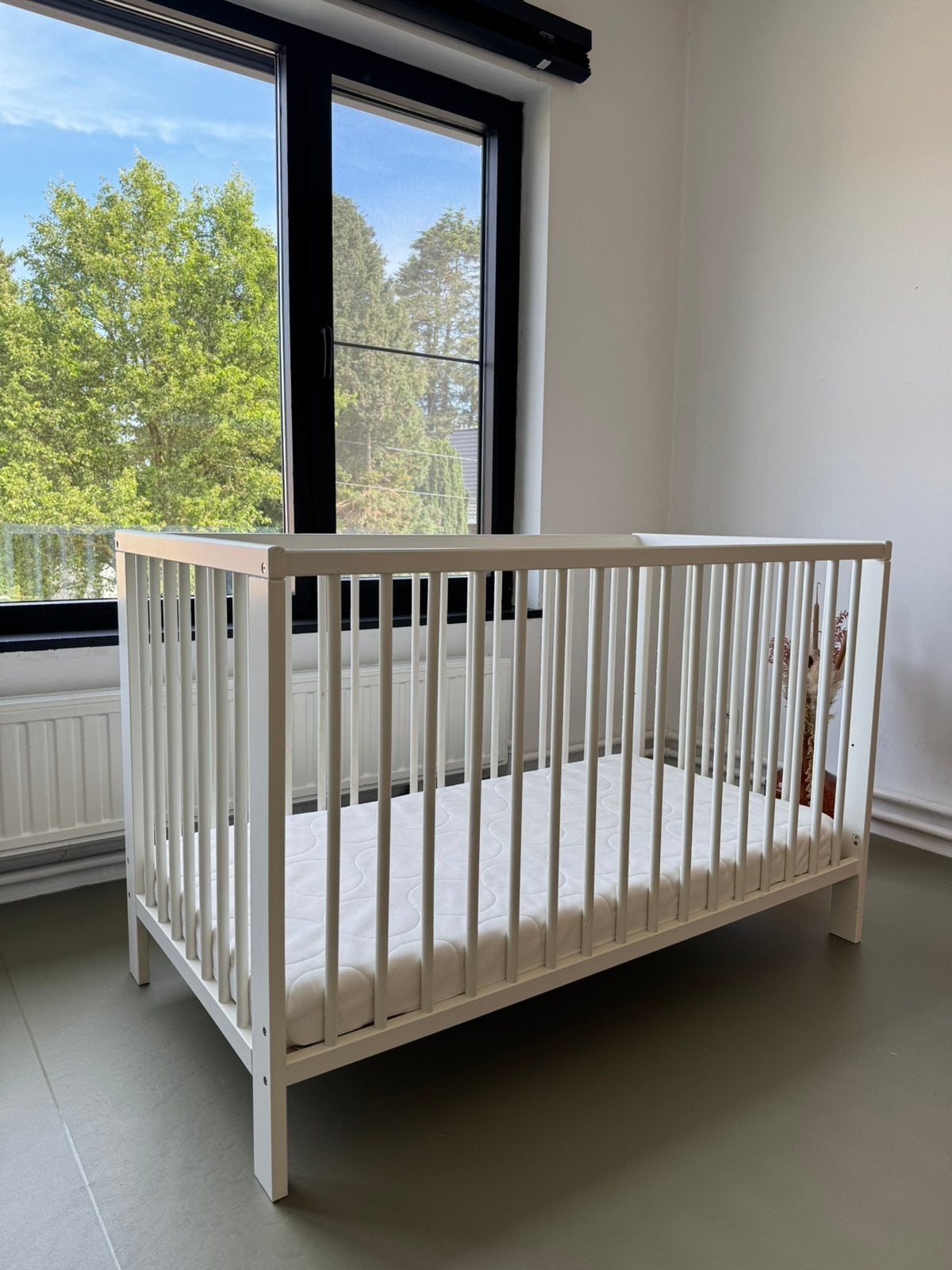 IKEA babybed / peuterbed inclusief matras, Enlèvement, Comme neuf