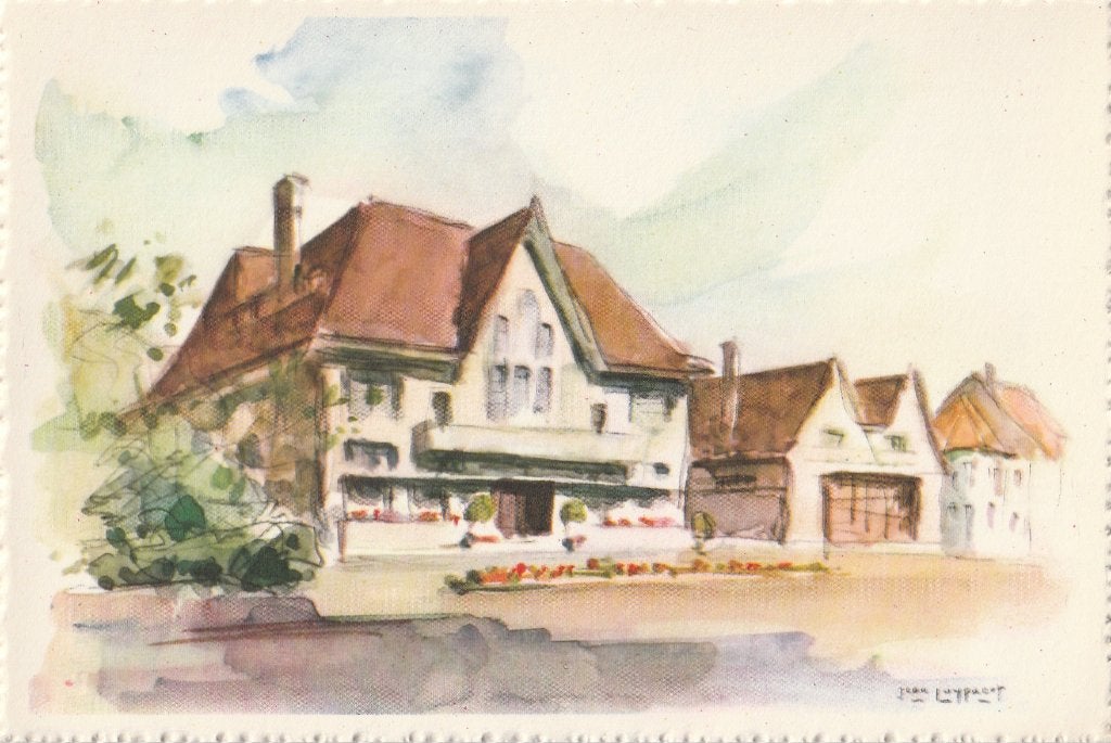 KOKSIJDE -  Het Gemeentehuis, Ophalen of Verzenden, Ongelopen, West-Vlaanderen