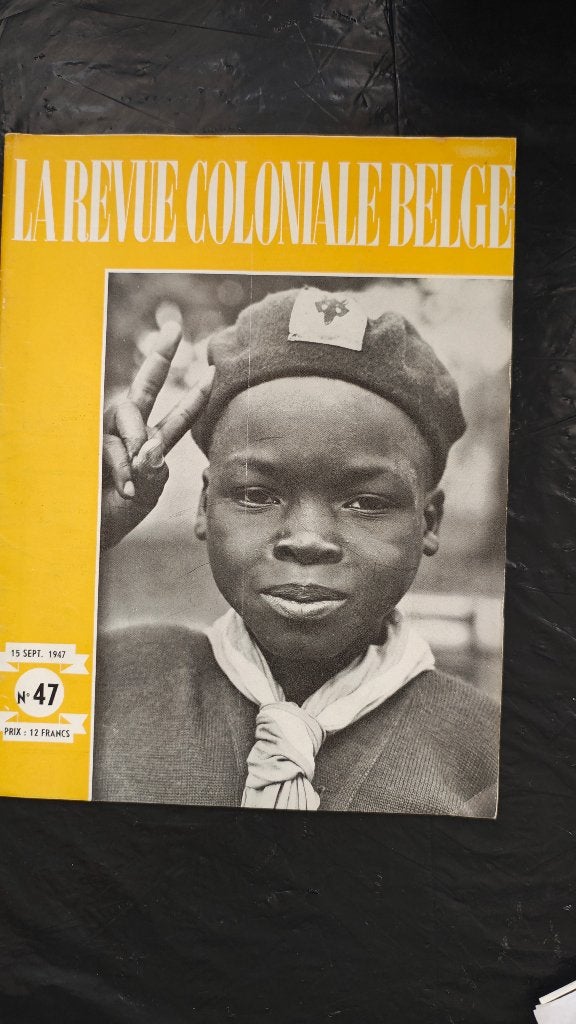 Revue coloniale Belge scout Congo + revue coloniaux Belgique, Envoi, 20e siècle ou après, Utilisé